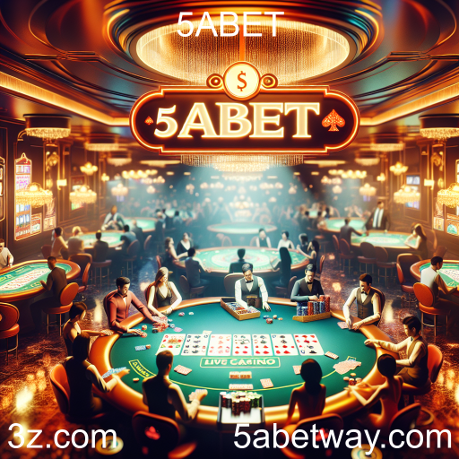 Descubra o Fascínio do Live Casino na 5ABET